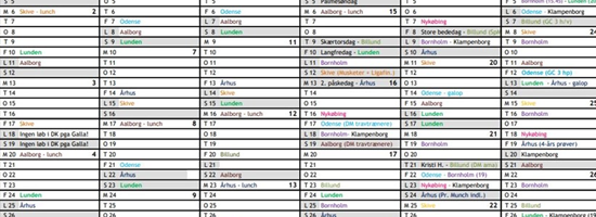 V75 Kalender 2020 Kalender For 2020 Med Helligdage Og V75 Kalender 2020 Kalender For 2020 Med Helligdage Og
